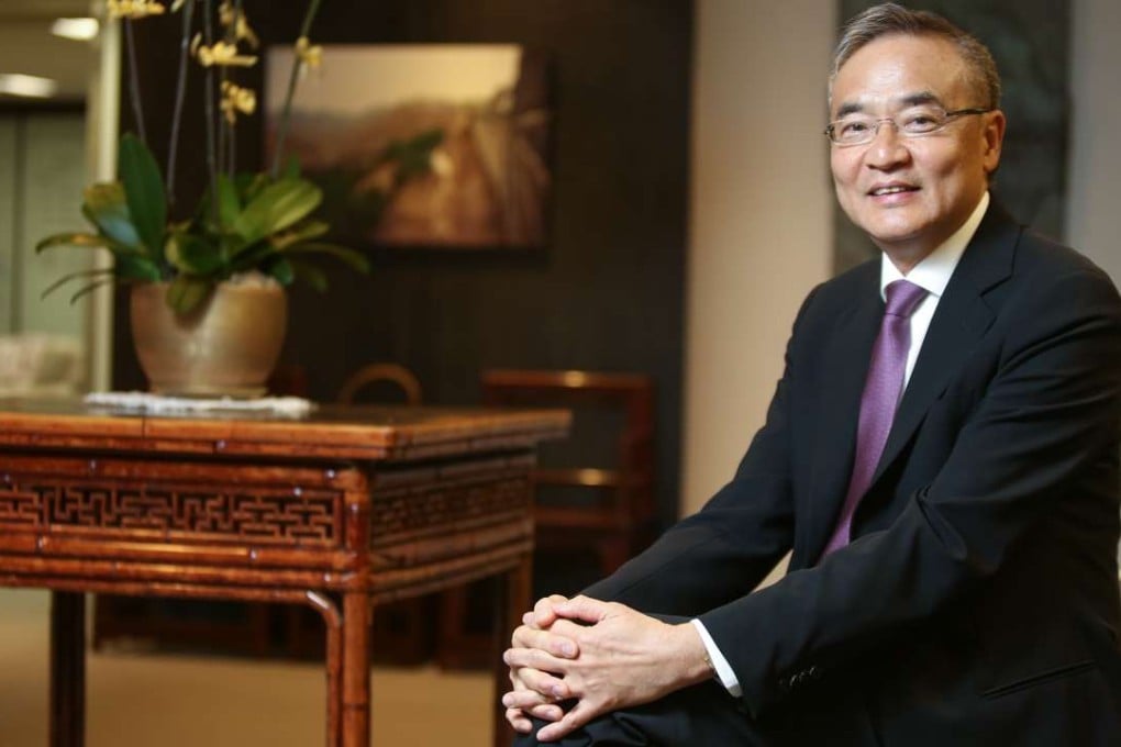 John Cheh, vice-chairman and chief executive of clothing and shirt manufacturer Esquel. Photo: Xiaomei Chen