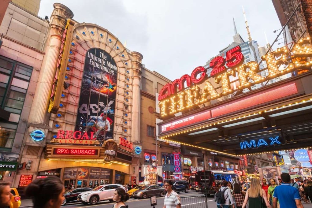 The AMC 25 Theatres and Regal Cinemas in Times Square, in New York. Picture: Alamy