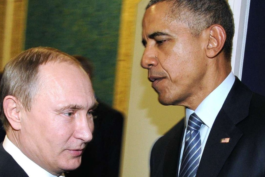 Russian President Vladimir Putin meeting with US President Barack Obama in 2015. Photo: AFP