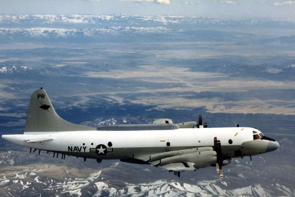 A US Navy EP-3E Aries II reconnaissance plane identical to one that made an emergency landing on Hainan on April 1, 2001. Photo: Reuters