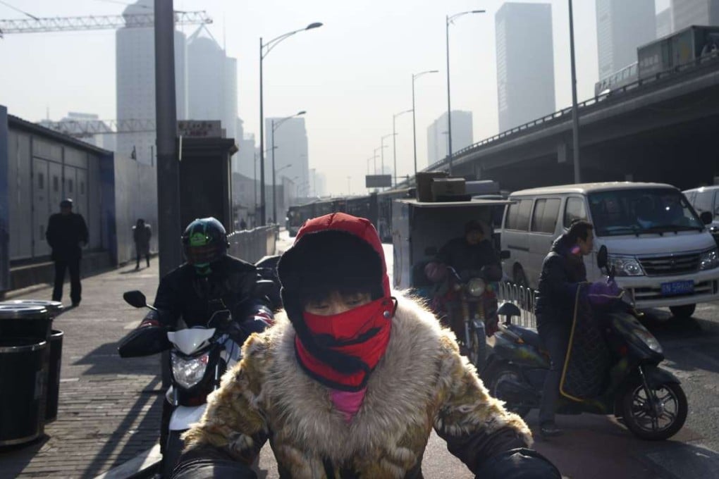 Heavy smog in cities such as Beijing is one of the issues bike sharing app firms need to contend with. Photo: AFP