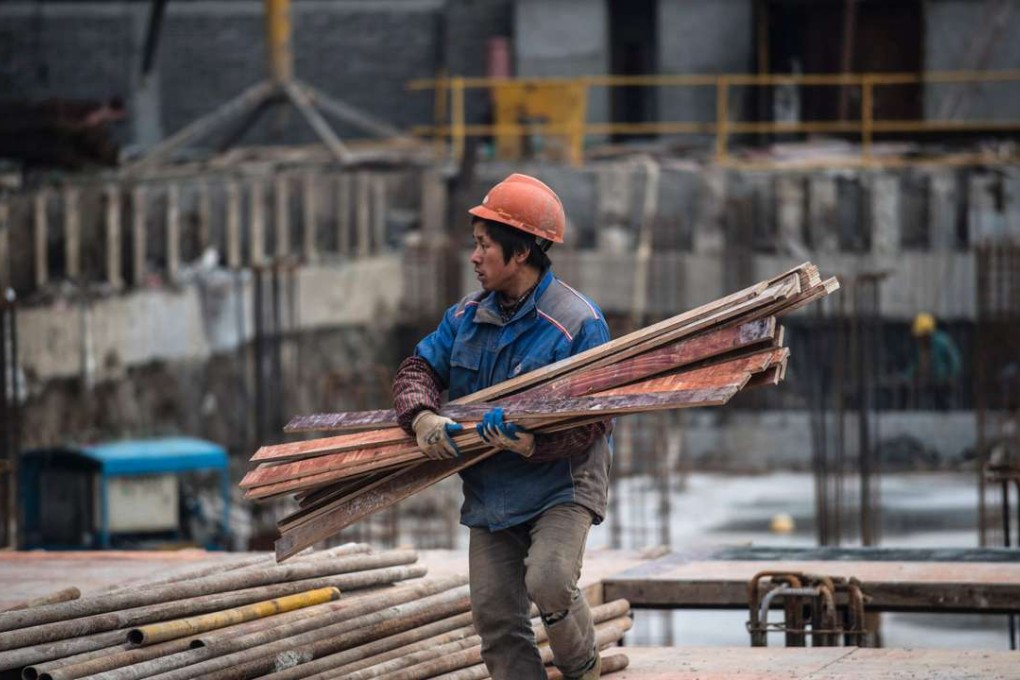 Prices of new homes in Shanghai fell for the first time in 15 months last month. Photo: AFP