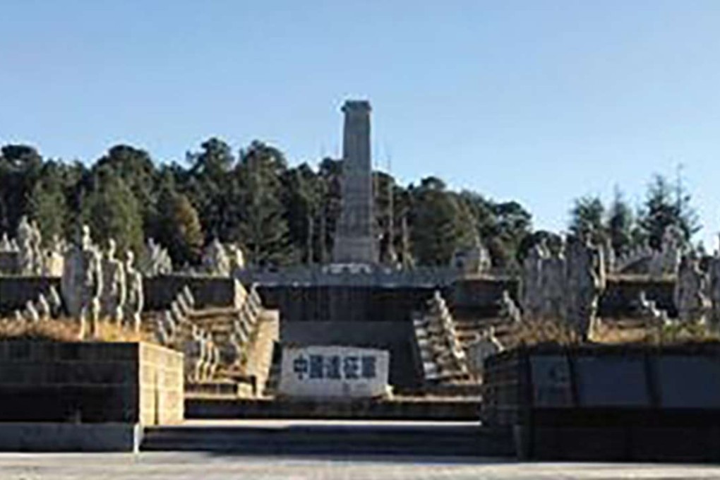 The new monument “spoilt the overall aesthetic appeal” of the sculptures at the historical site in Longling county, Yunnan province, according to Chinese artist Li Chunhua. Photo: Handout