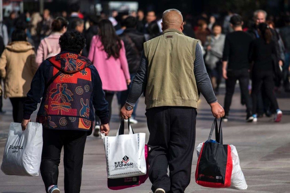 Mainland tourists are taking a lot of money with them despite appearing to do less shopping. Photo: AFP