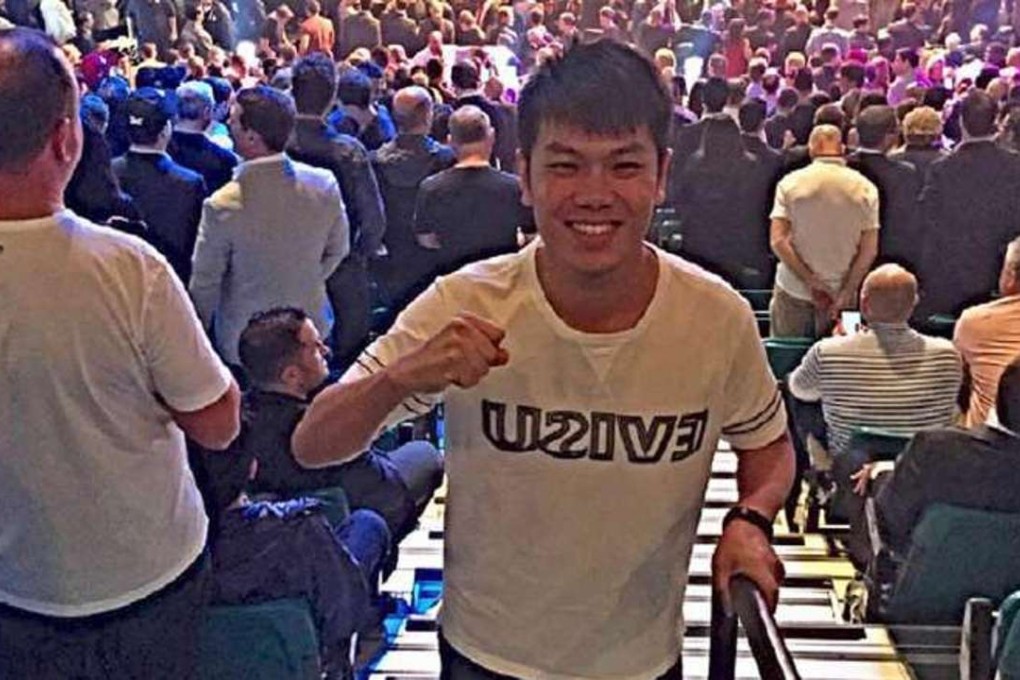 Former wealth manager of Swiss bank BSI, Singaporean Yeo Jiawei. Photo: The Straits Times