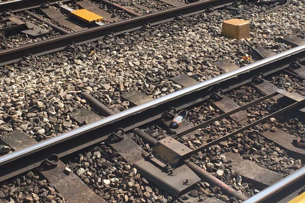 Train services were affected for about half an hour until 11.05am. Photo: Phila Siu