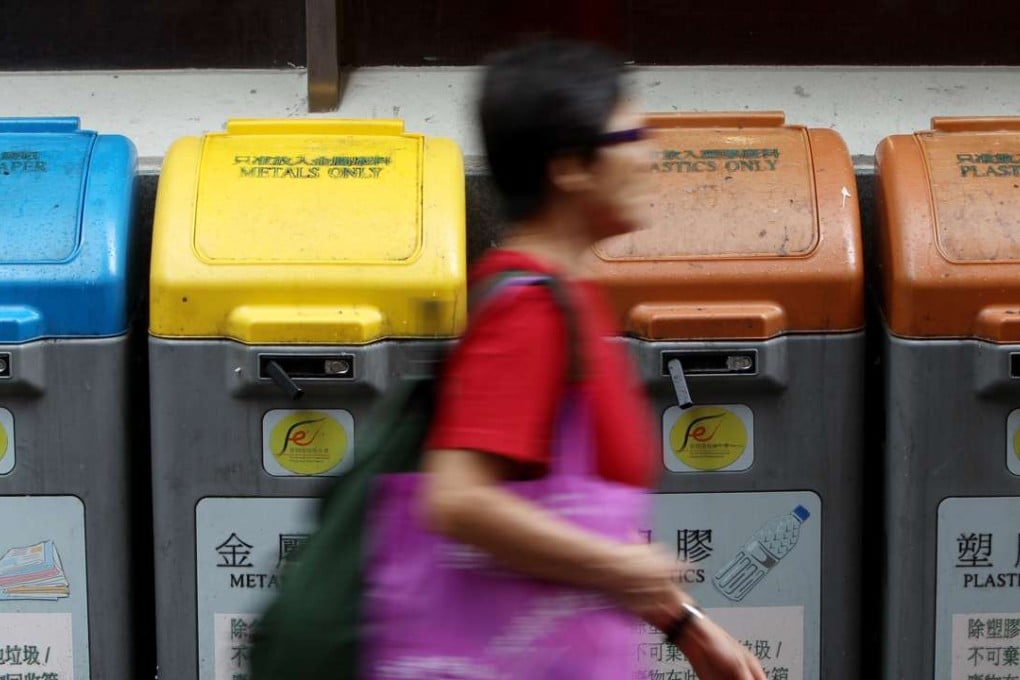 There are not enough recycling bins in Hong Kong. Photo: Sam Tsang