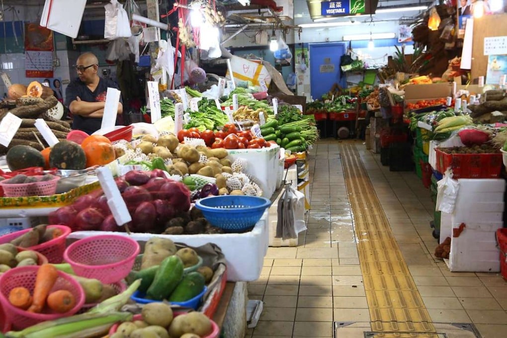 The interior of the Chai Wan Market and Cooked Food Centre. Wet markets are places where friendships are formed, bonds are forged and conflicts resolved. Photo: Edmond So