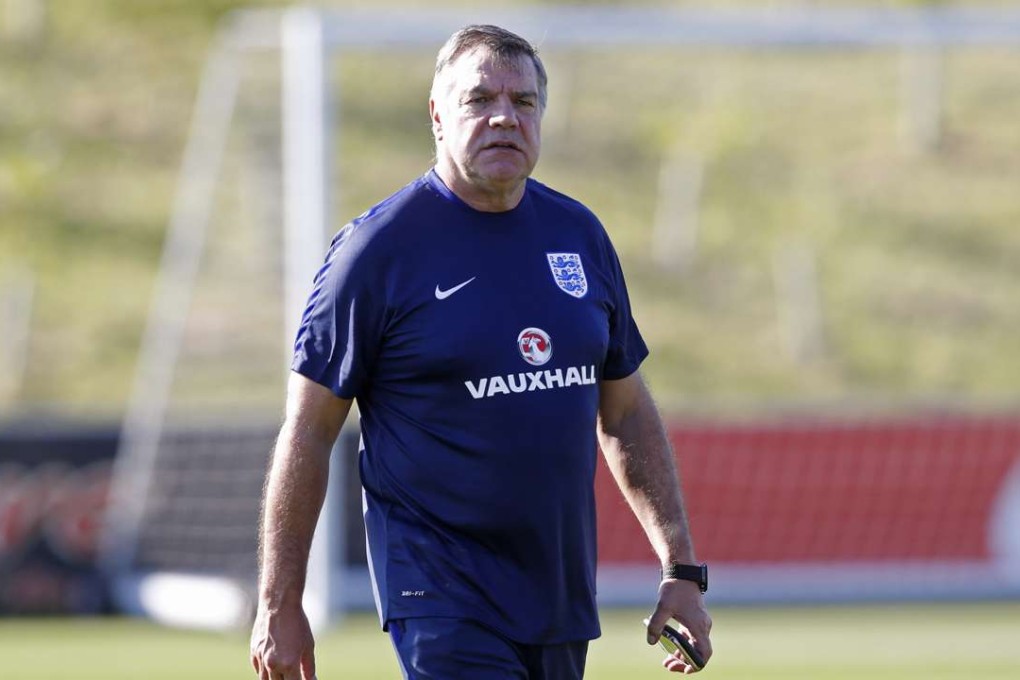 Sam Allardyce as England manager. Photo: Reuters