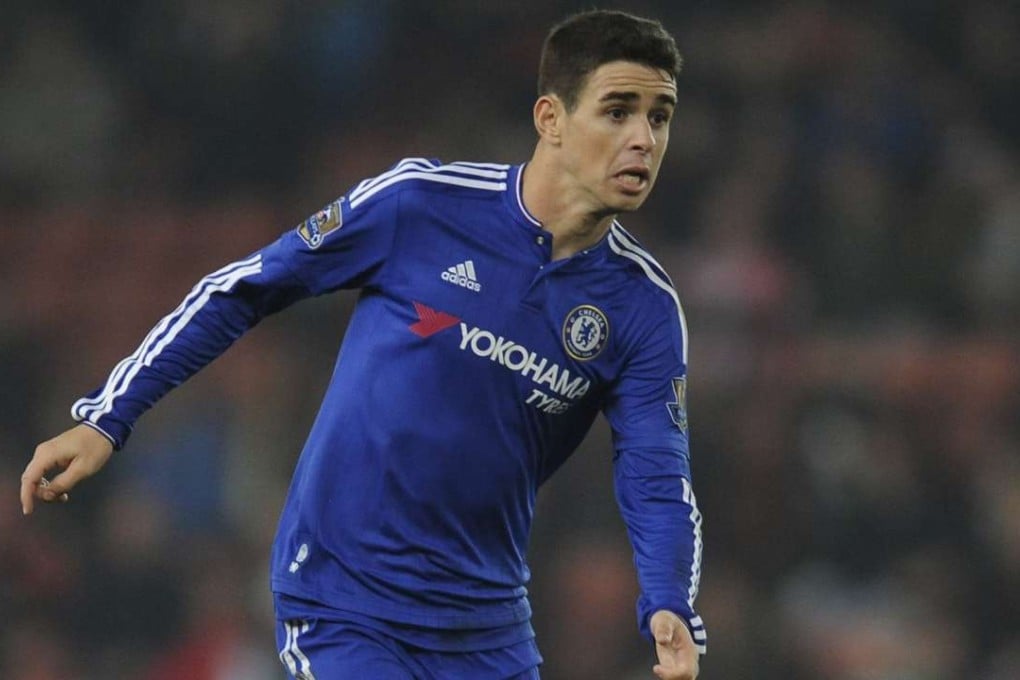 Oscar playing for Chelsea. Photo: AP