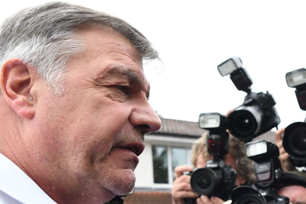 Sam Allardyce. Photo: AFP