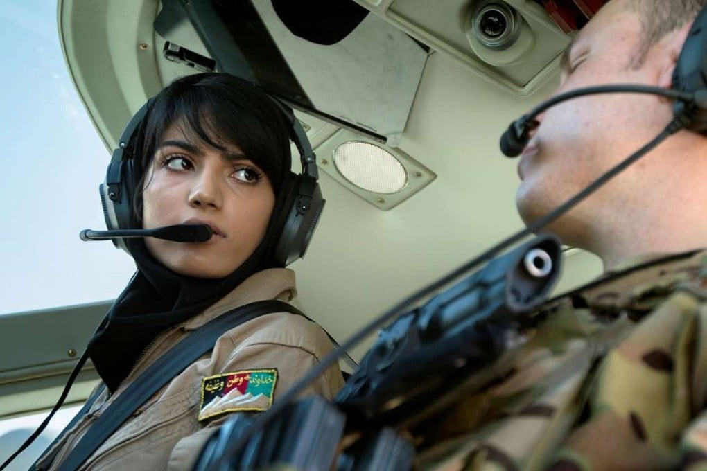 Afghan pilot Niloofar Rahmani had been due to return from a training stint in the US but decided to stay out of fear for her safety in Afghanistan. Photo: Xinhua