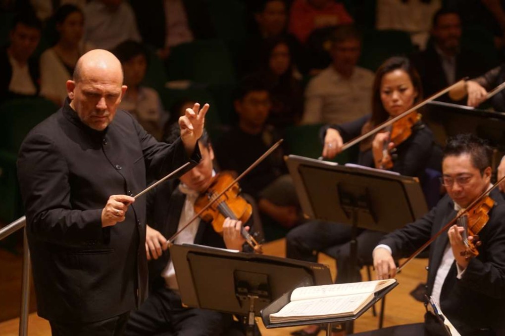 Jaap van Zweden’s recruitment to head the New York Philharmonic Orchestra, and the extension until 2022 of his contract as music director of the Hong Kong Philharmonic, was among the top arts stories of 2016 in Hong Kong. Photo: Cheung Wai Lok