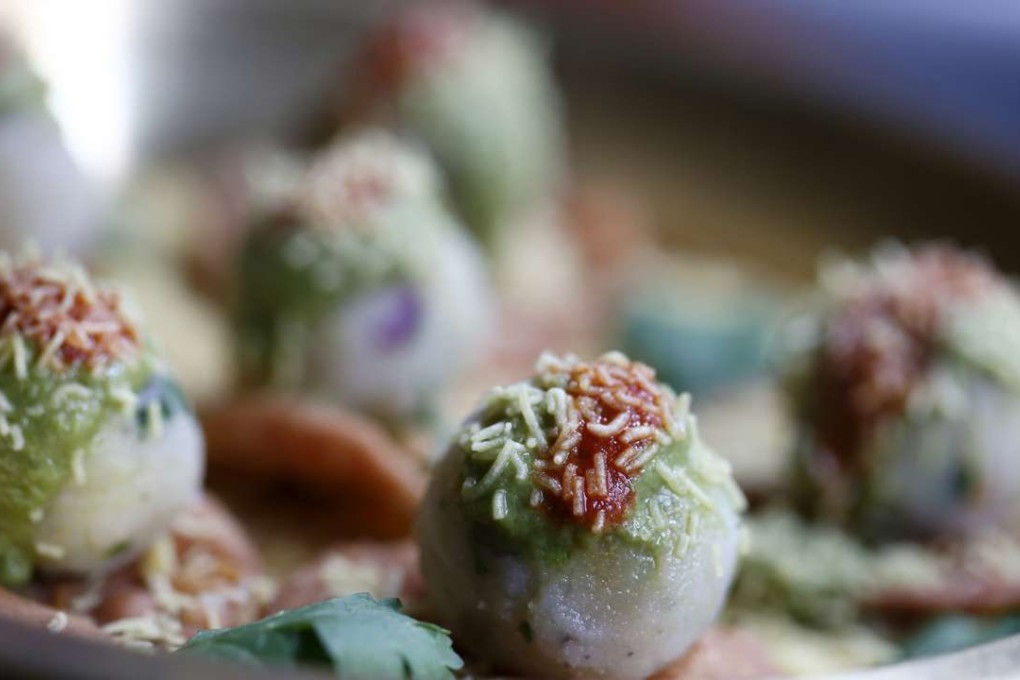 Sev puri from Bindaas. Photo: Jonathan Wong.