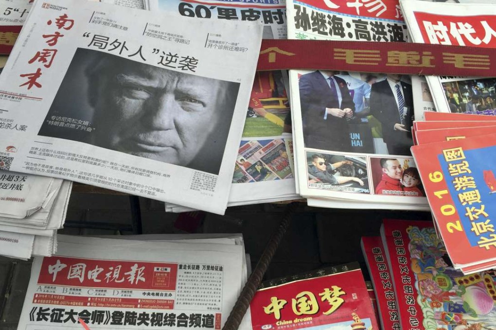 US president-elect Donald Trump’s hostile views towards Beijing could make China America’s biggest enemy, an analyst says. Photo: AP