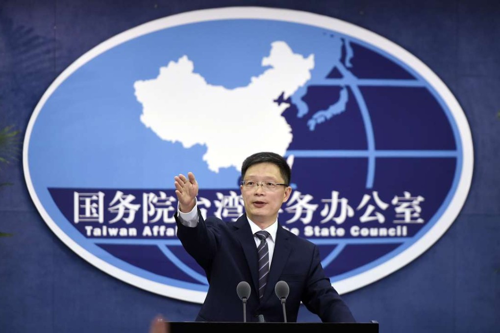 An Fengshan, a spokesman for the Taiwan Affairs Office, made the comments on Wednesday. Photo: Xinhua