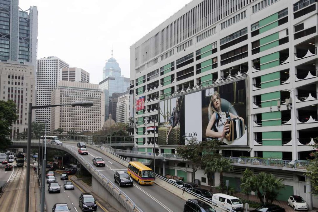 The site of the Murray Road car park, pictured, could generate bids of between HK$35,000 and HK$38,000 per sq ft. Photo: Sam Tsang