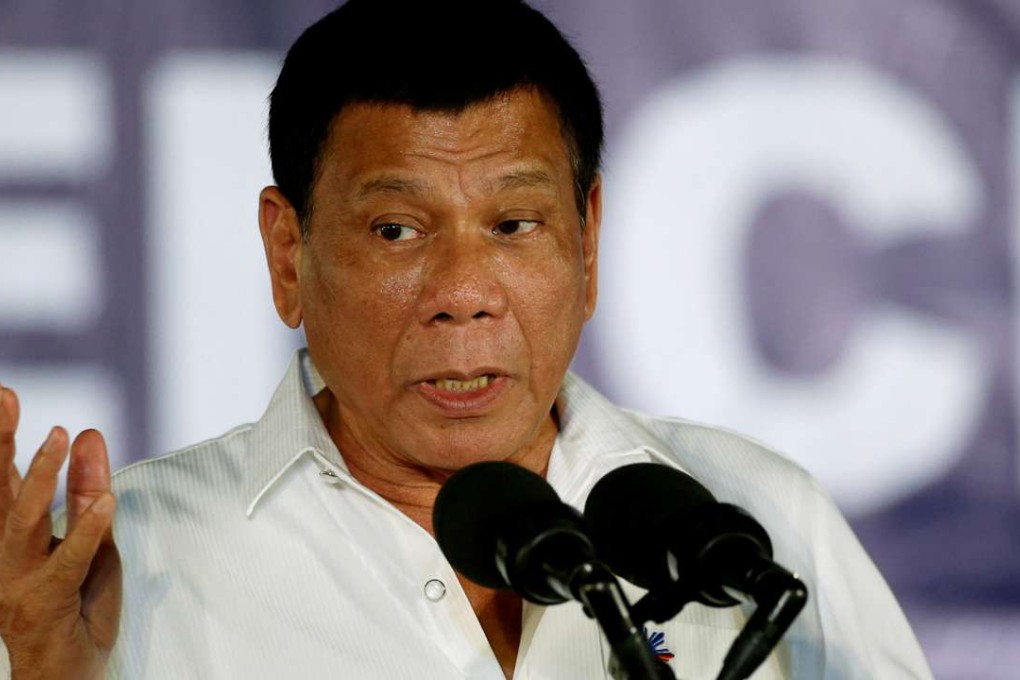 Philippine President Rodrigo Duterte. Photo: Reuters