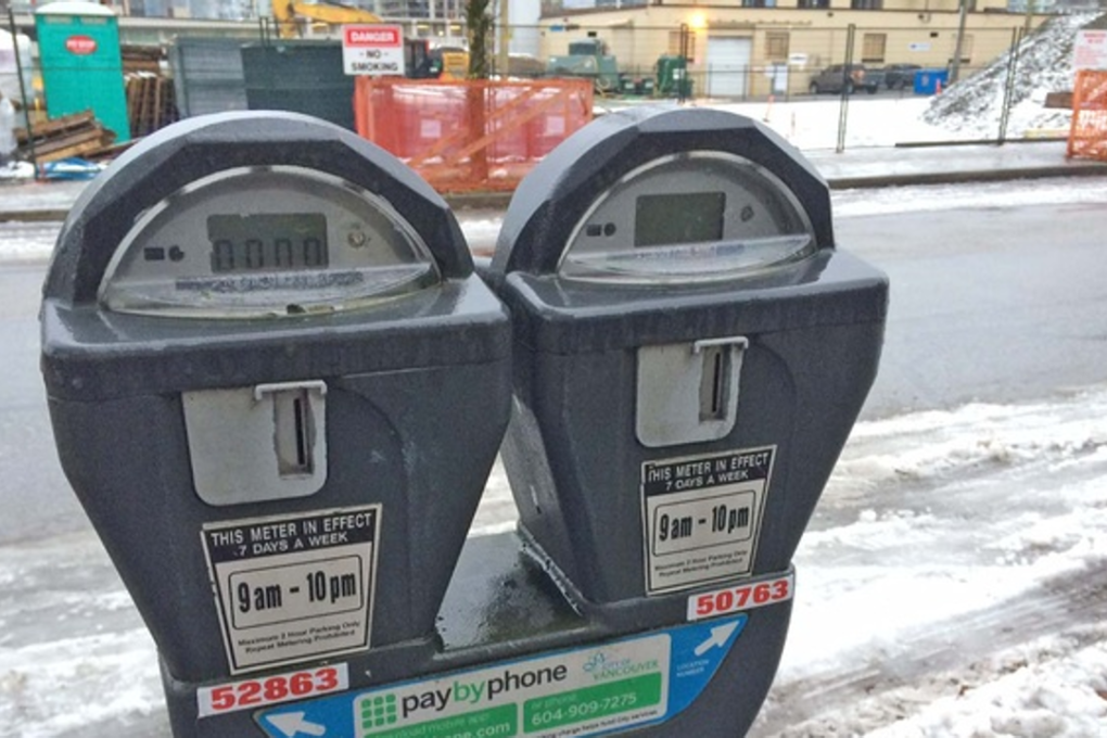 Vancouver drivers can use PayByPhone's smartphone app to pay for parking in the city. The local tech company has been acquired by German auto giant Volkswagen. Photo: Tyler Orton