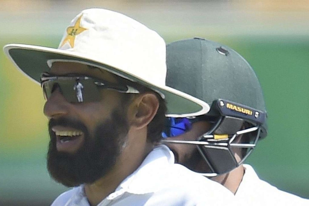 Pakistan captain Misbah-ul-Haq is contemplating retirement after his side’s big loss to Australia. Photo: EPA