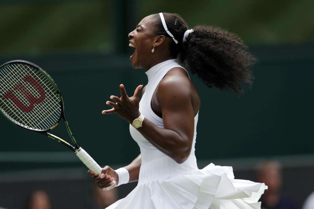 Serena Williams did not announce a wedding date. Photo: AP