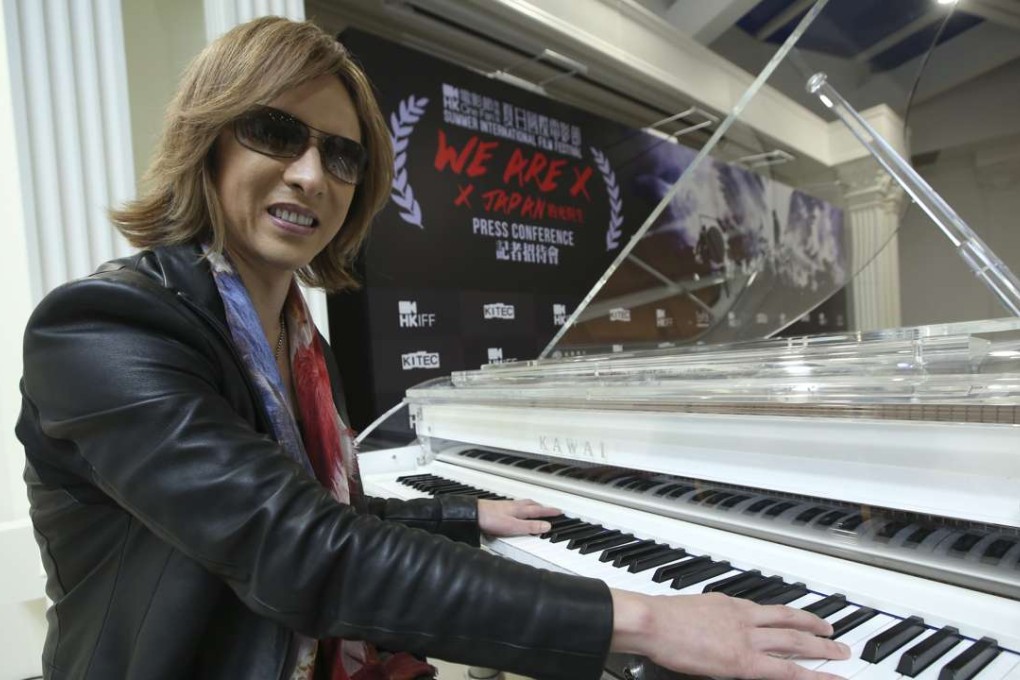 Yoshiki was finally given the go-ahead to perform a free concert in Hong Kong. Photo: Edward Wong
