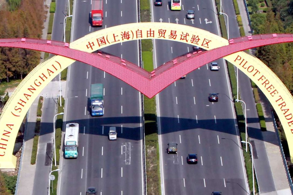 Firms operating in the FTZ are not having an easy ride as currency curbs limit their options. Photo: Xinhua