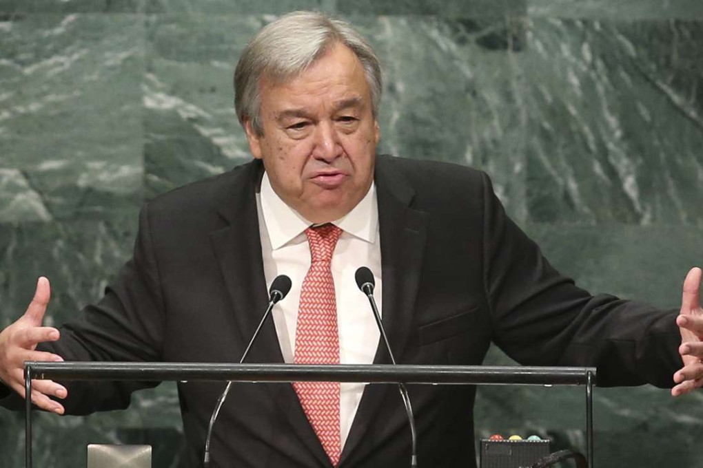 UN secretary general Antonio Guterres. Photo: AP
