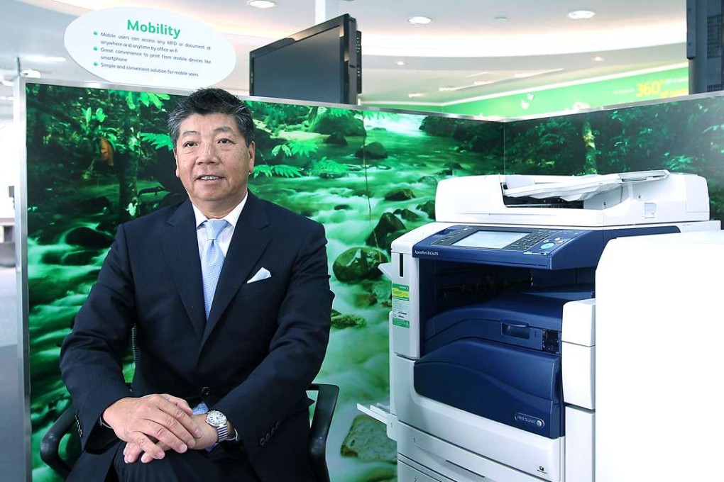 Masataka Jo, Fuji Xerox executive vice-president and president of the firm’s Greater China operations. Photo: Jonathan Wong
