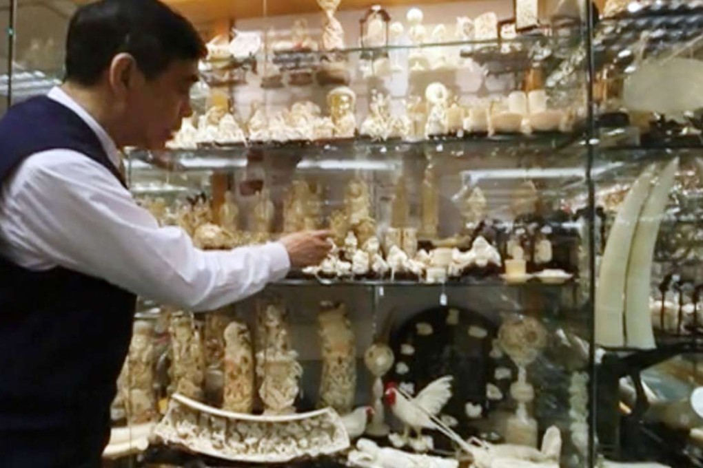 Some 70 tonnes of legal ivory is still on the market. Photo: Handout