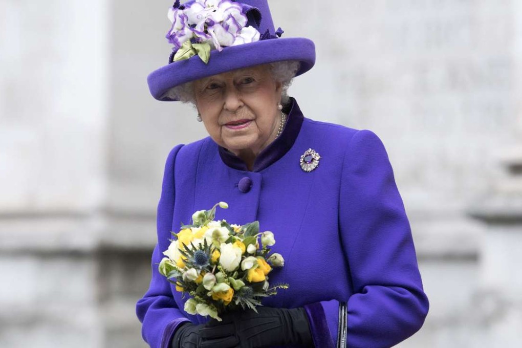 Queen Elizabeth II leaving Westminster Abbey. Photo: AFP