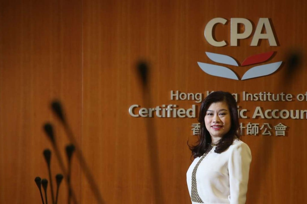 HKICPA president Mabel Chan Mei-bo said the institute will negotiate with the government over the key question of who will pay for the operation of the Financial Reporting Council. Photo: David Wong