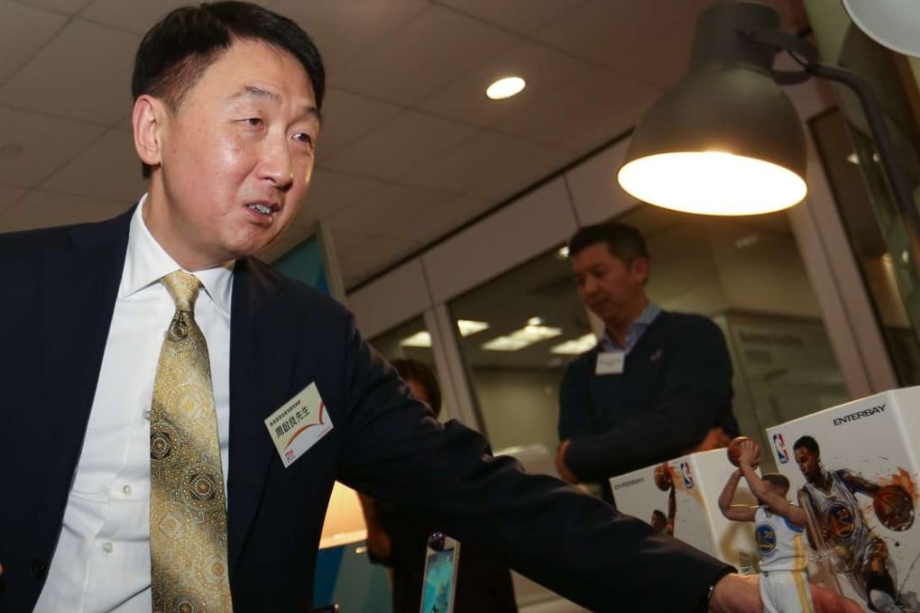 Benjamin Chau, acting executive director of HKTDC at a preview of the Toys, Baby Products and Stationery Fairs in Wan Chai. Photo: Xiaomei Chen