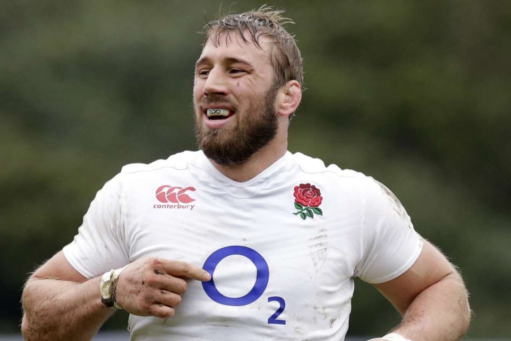 England's Chris Robshaw during training last year. Photo: Reuters