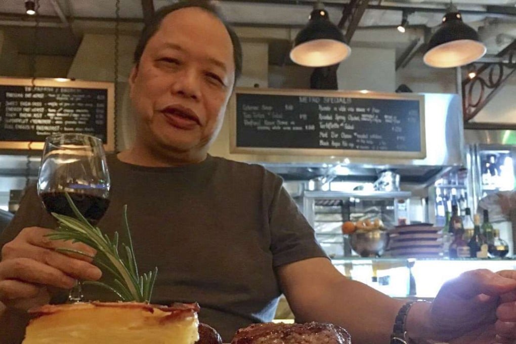 Musician Skip Moy at Metropolitain in Sai Ying Pun.