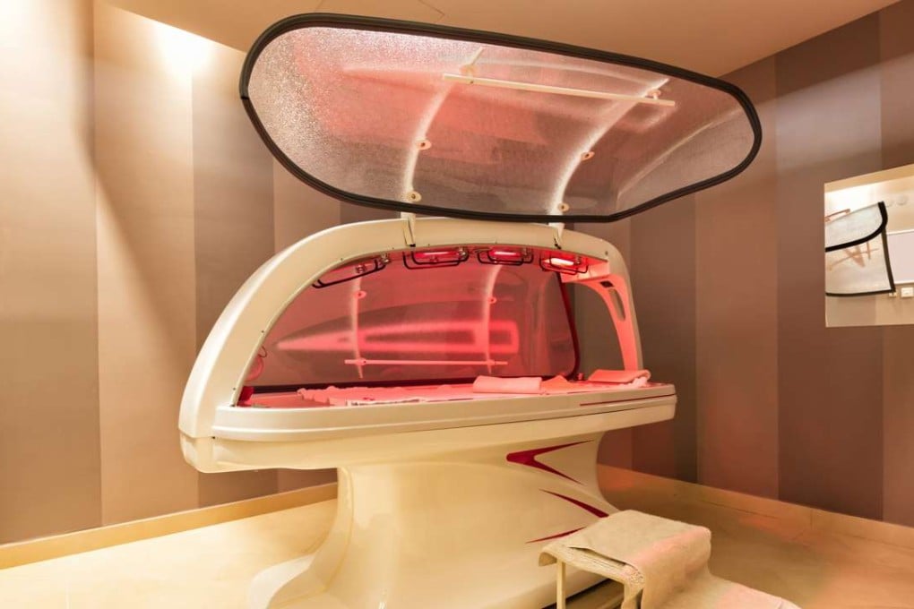 A full-spectrum infrared cabin.