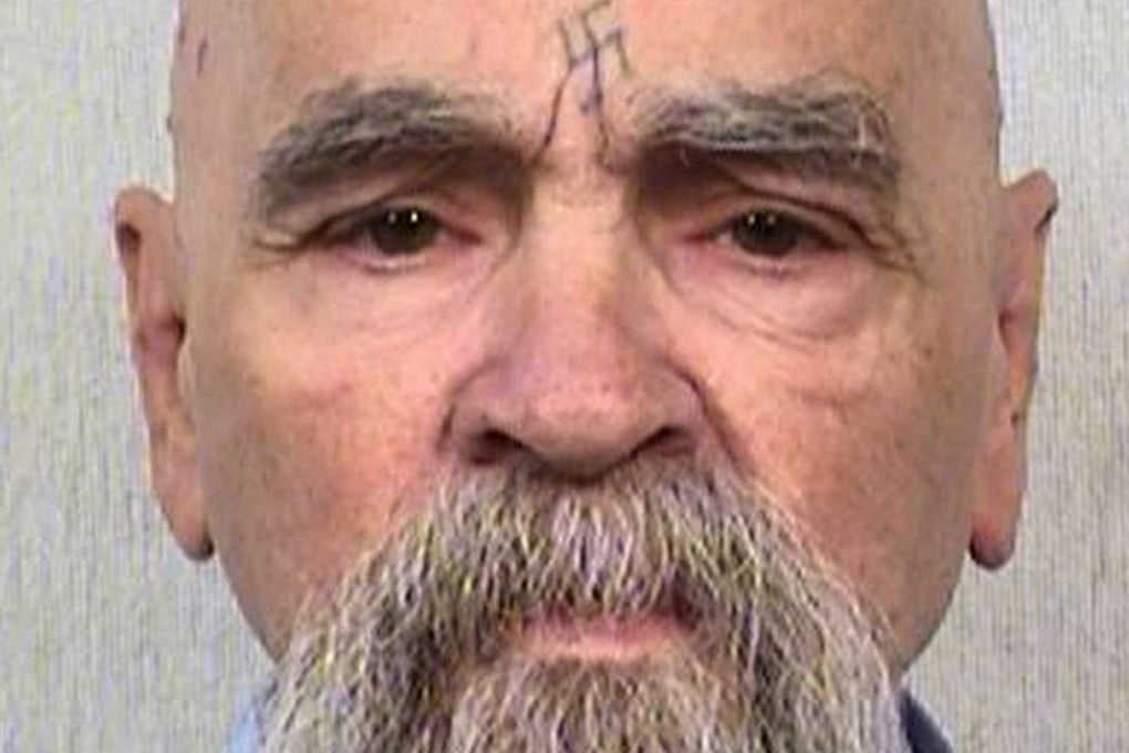 This October 8, 2014 file photo provided by the California Department of Corrections and Rehabilitation shows murderer Charles Manson. Photo: AP