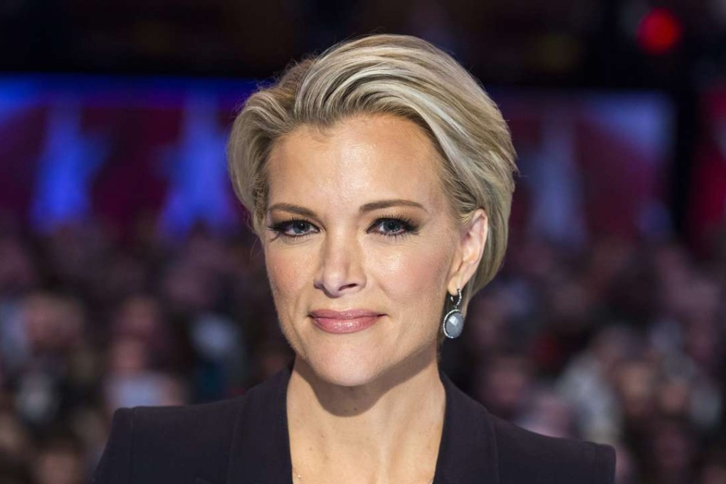 Fox News debate moderator Megyn Kelly waits for the start of a Republican presidential debate at the Iowa Events Centre in Des Moines last January. Photo: EPA