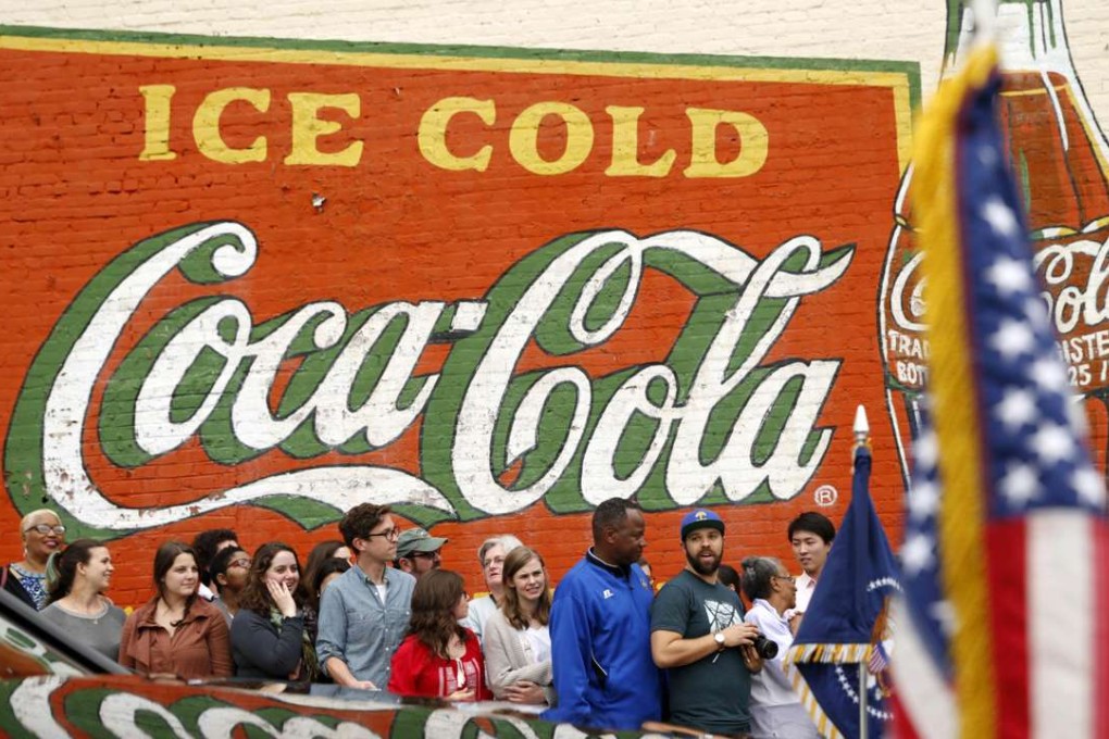 A Coca-Cola mural in Atlanta. Nostalgia is a powerful tool for retailers. Photo: Reuters