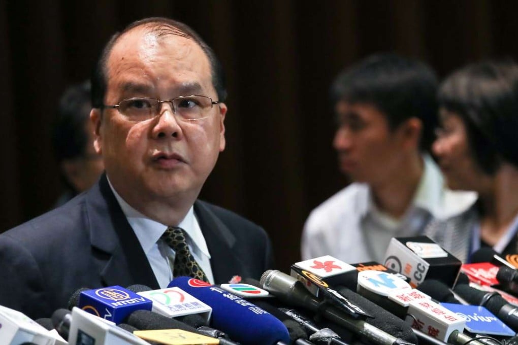 Despite being the labour and welfare chief since 2007, Matthew Cheung has yet to resolve the three biggest issues in his field. Photo: Nora Tam