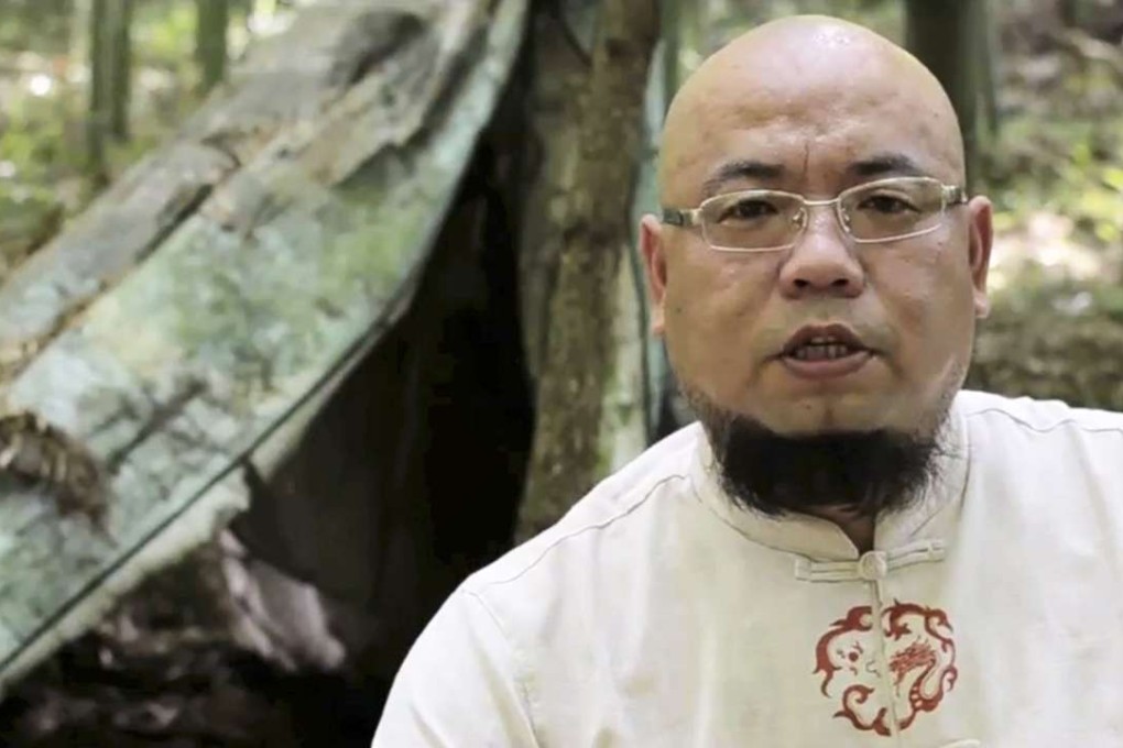 A file picture of the blogger and rights activist Wu Gan, known on the internet as Super Vulgar Butcher. Photo: AP