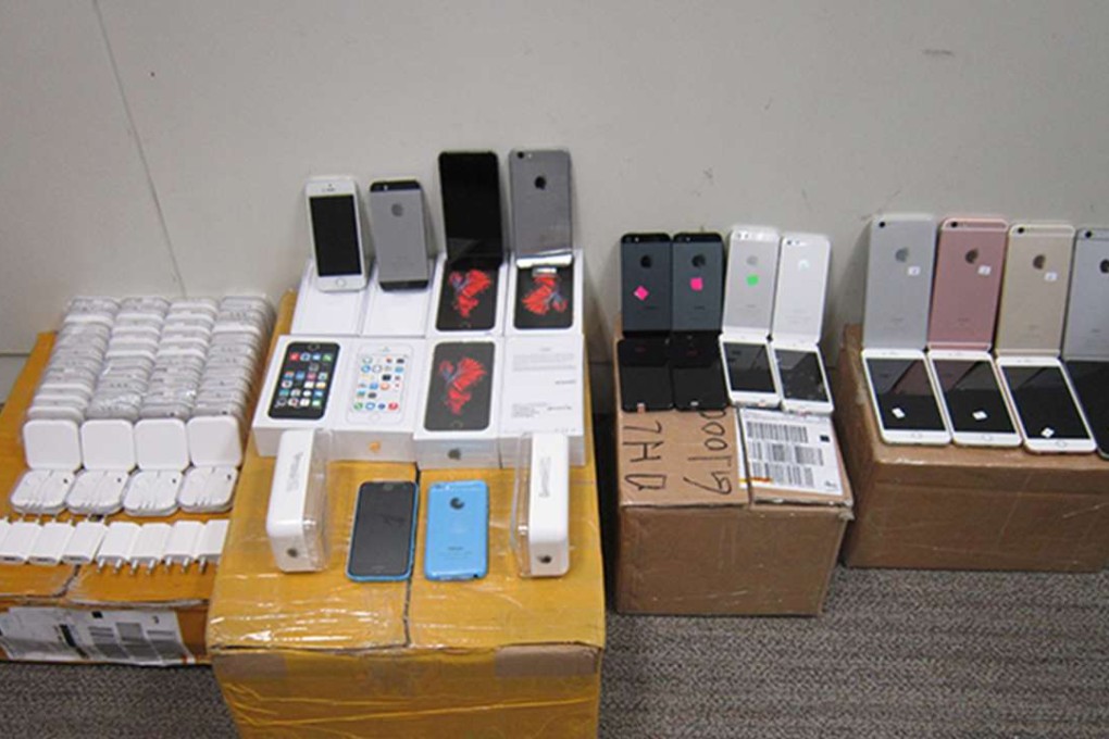 The 194 parcels were seized in both Hong Kong and the US in November. Photo: Information Services Department