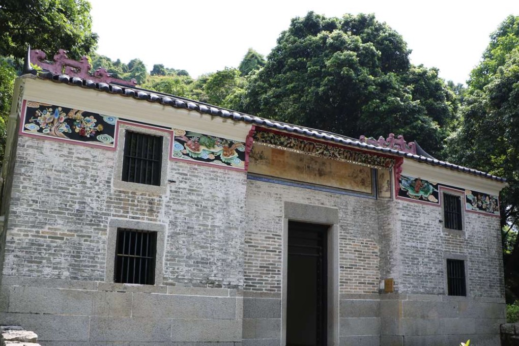 Old House at Wong Uk Village in Sha Tin.