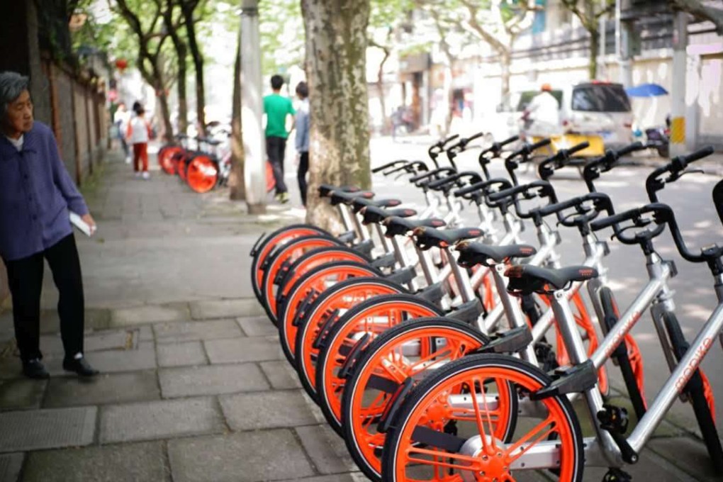 Mobikes in Beijing. Photo : SCMP