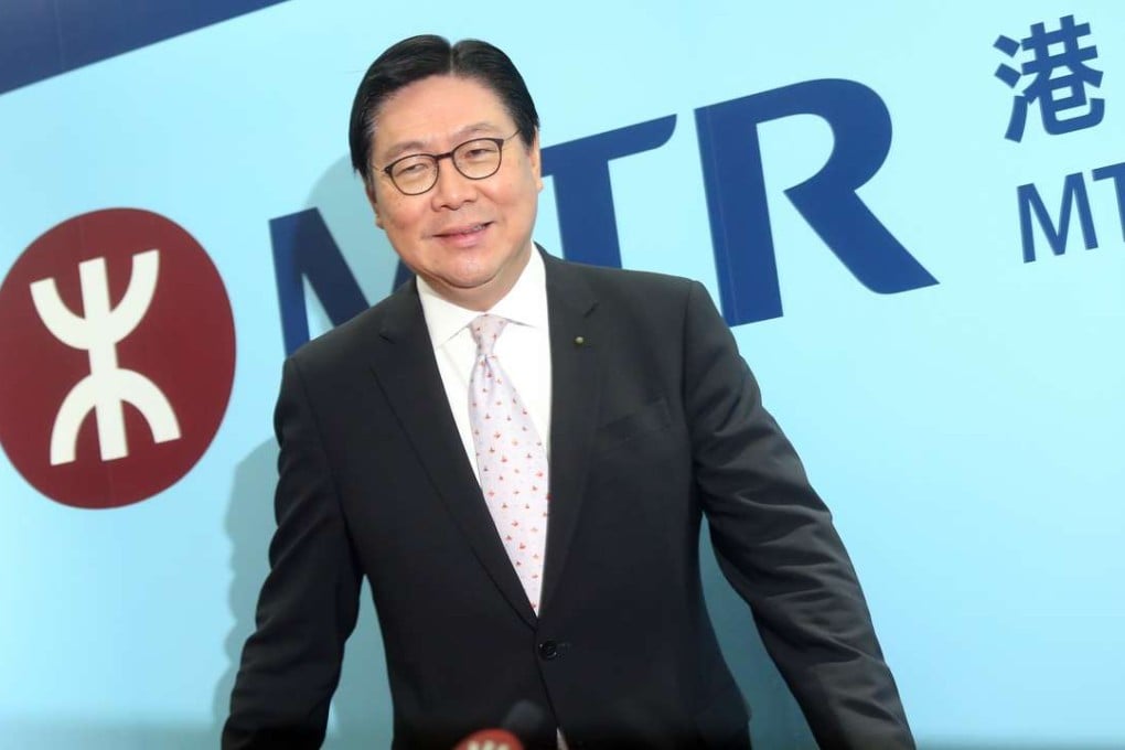 There have been suggestions that MTRC chairman Frederick Ma could be a dark horse in the chief executive race. Photo: K. Y. Cheng