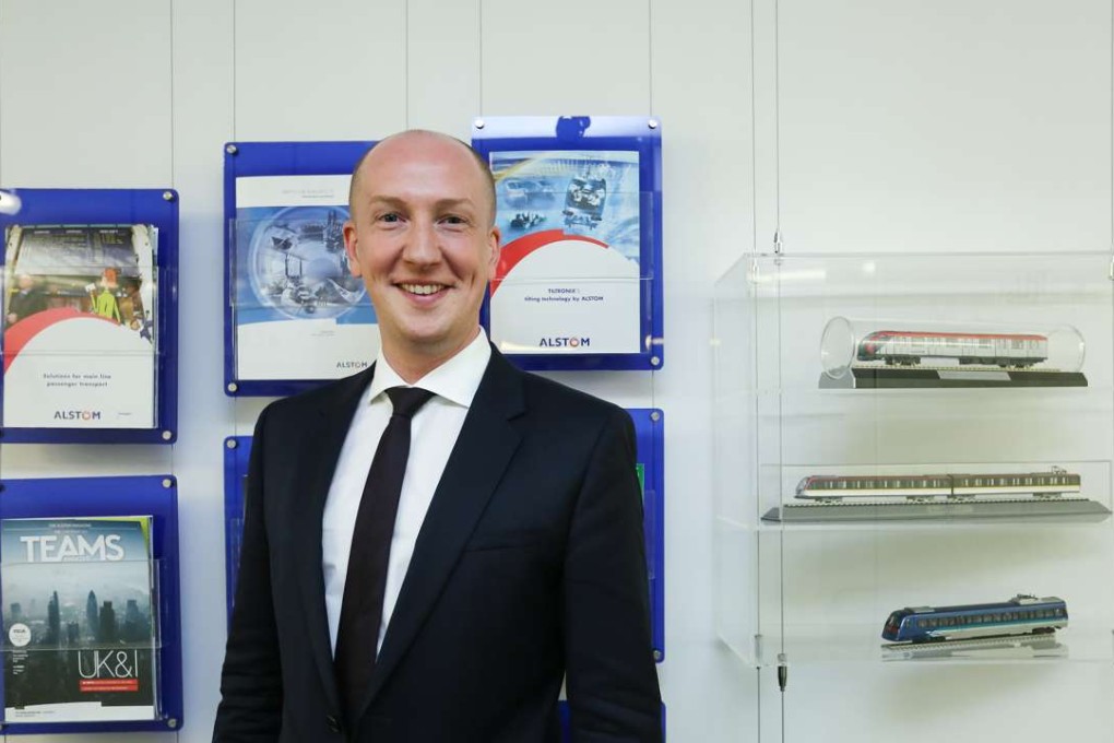 Jean-Francois Beaudoin, senior vice-president Asia-Pacific at Alstom. Photo: Jonathan Wong