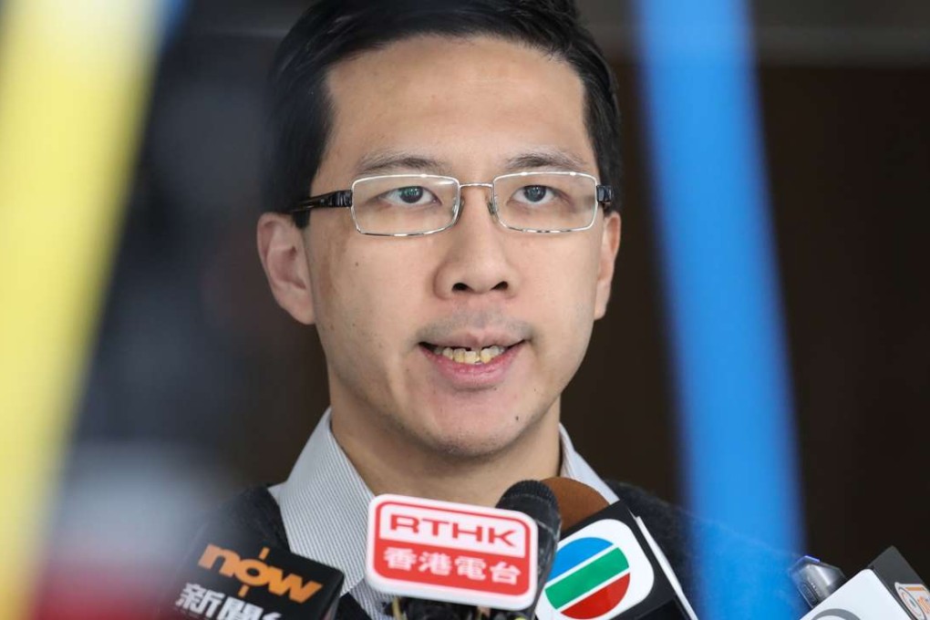 JR Group co-convenor Cary Lo pledges to press on with his judicial review. Photo: Nora Tam