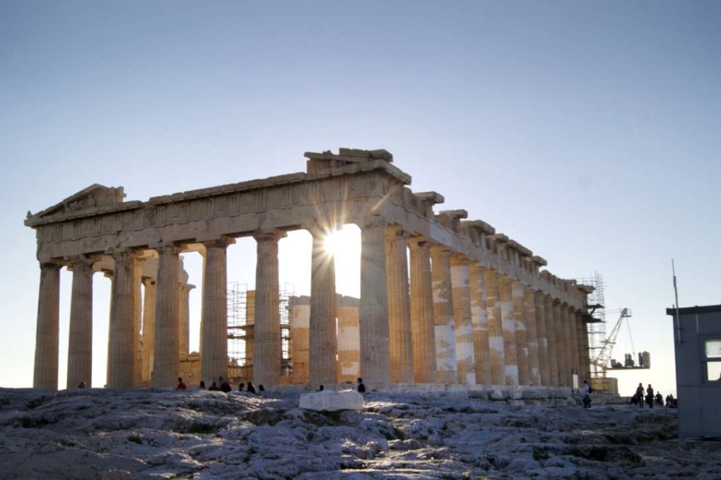 The Parthenon is a temple dedicated to the goddess Athena. There's plenty of upside to a brief winter visit to Athens that avoids the crowds and heat of summer. Photo: AP