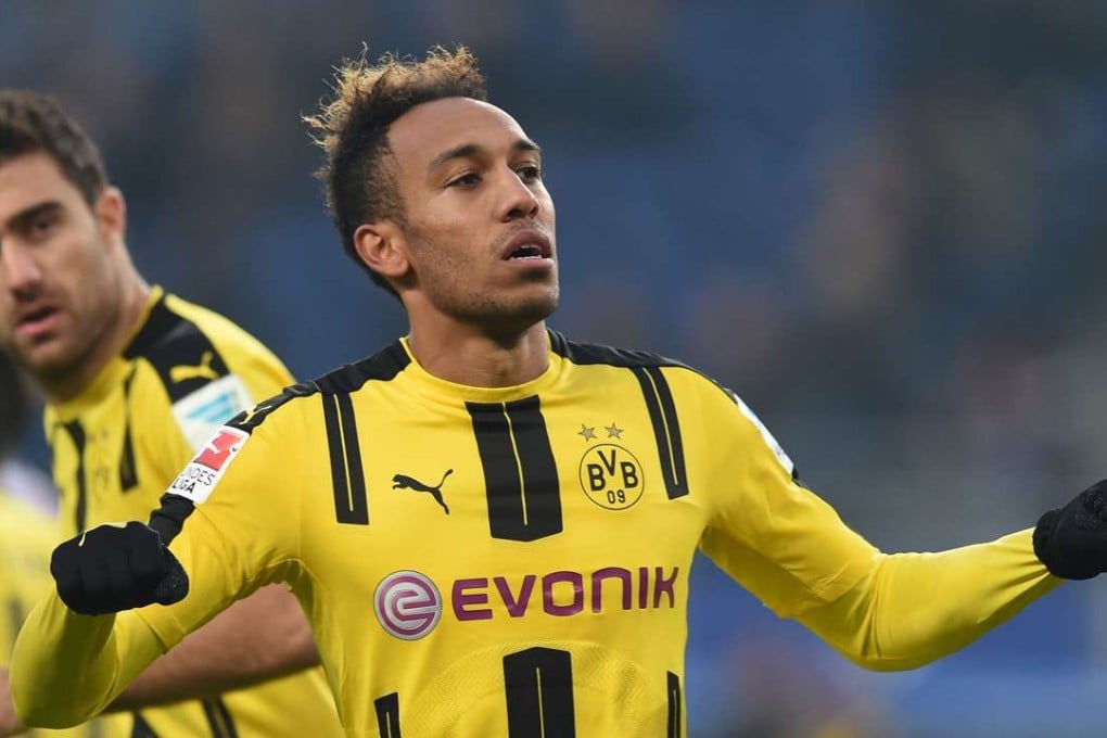 Borussia Dortmund and Gabon star Pierre-Emerick Aubameyang will lead the line for his country when they host the 2017 Africa Cup of Nations. Photo: AFP