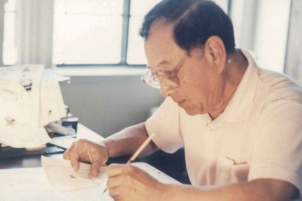 Alfonso Wong Kar-hei, creator of the Old Master Q iconic comic strip passed away New Years Day at age 93. Photo: Handout